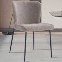 Eetkamerstoel Lisa | 50 x 62 x 85 cm | Zandkleurig design