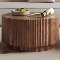 Salontafel Runaway | Ø70 x 38 cm | Mangohout