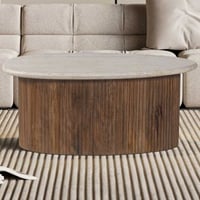 Salontafel Louis | 90 x 55 x 40 cm | Travertin Beige