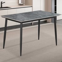 Eettafel Kenzo | 120 x 70 x 75 cm | Grijs/Steen