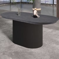 Verlengbare eettafel Lagos | 180-220 x 110 x 75 cm | Donkerbruin