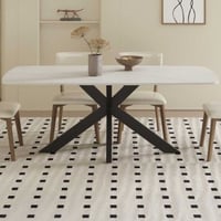 Eettafel Apollo | 180 x 90 x 76 cm | Stenen design