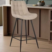 Barstoel Riva | 46 x 55 x 93 cm | Beige