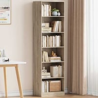 Boekenkast Stacy 55 cm 5 legplanken-sonoma eik