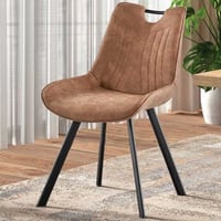 Eetkamerstoel Paco - bruin