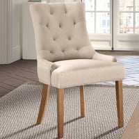 Eetkamerstoel Anny - zandkleurig