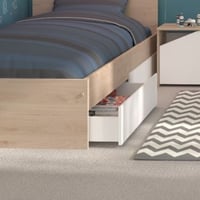 Set van 2 lades Shelby - wit 