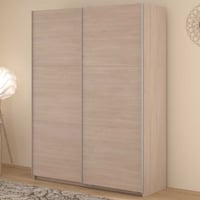 Kledingkast Swings - 148x59x203cm - 2 deuren - eikdecor