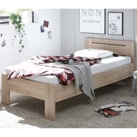 Eenpersoonsbed Sartre 90x200 - eik 
