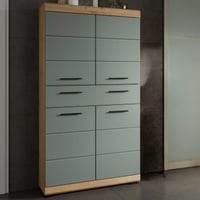 Badkamer Midhoog Kast Scout Xonox - Sage en Artisan Eik - 74x141x31 cm