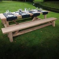Tuinbank Broome Gescova - Old Teak - 300x45x40 cm - Bruin