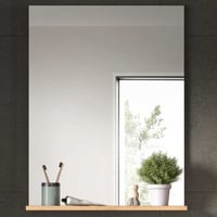 Badkamerspiegel Scout Xonox met sage en eiken - 60x79x18 cm