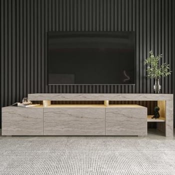 Beliz TV-meubel | 100% MELAMINE | Travertijn