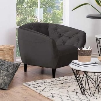 Fauteuil Isiah - grijs 