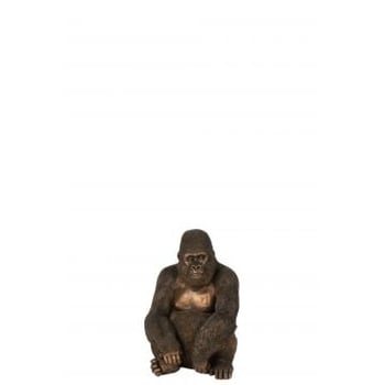 Gorilla poly donkerbruin small