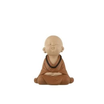 Monnik zen poly bruin large