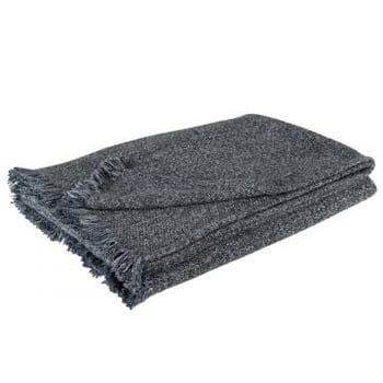 Plaid etnic katoen blauw