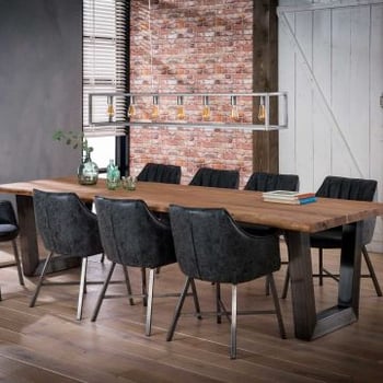 Eettafel Camille 300x100 - ecovriendelijk acacia