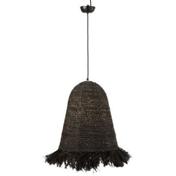 Hanglamp ozie bananen vezels zwart