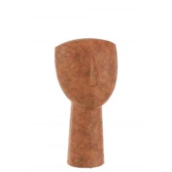 Figuur leo poly terracotta