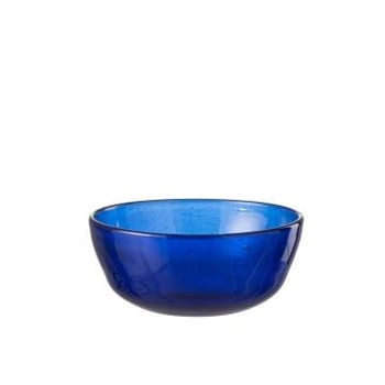 Schaal lisboa glas blauw