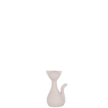 Kat minou keramiek lichtroze small