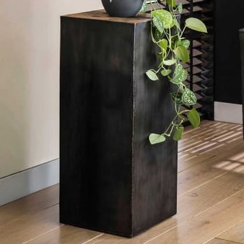 Bloementafel Raf 70 cm-hardhout