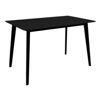 Eettafel Vojens - 70x120x75 cm - zwart