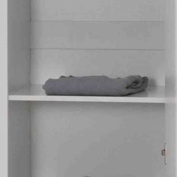 Extra legplanken (2 stuks)  voor Kledingkast Lara 3 deuren - wit