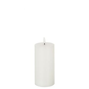 Kaars led wit medium