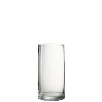 Vaas cylinder glas transparant small