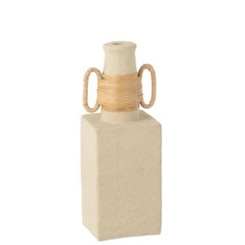 Vaas celine ringen ovaal cement zand naturel