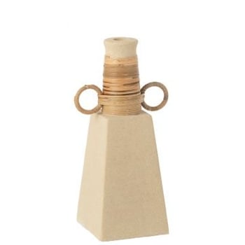 Vaas celine ringen rond cement zand naturel