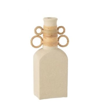 Vaas celine 4 ringen cement zand naturel