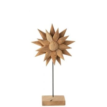 Zonnebloem mia hout naturel medium