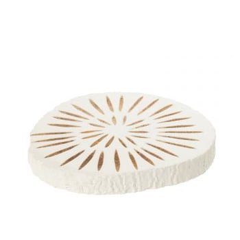 Schijf ying hout wit