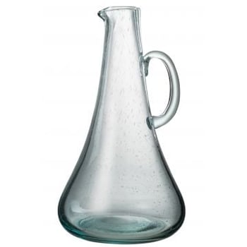 Karaf glas lichtblauw