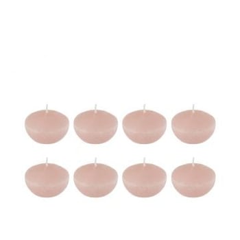 Doos 8 drijfkaars roze small-4u