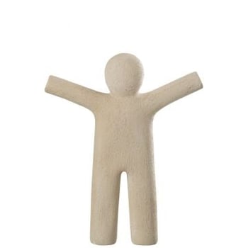P'tit maurice ruw finish poly beige large