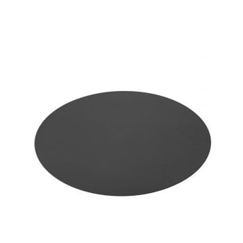 Placemat rond pvc zwart