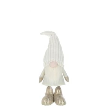 Kabouter veren textiel beige large