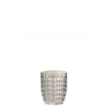 Drinkglas motief glas transparant