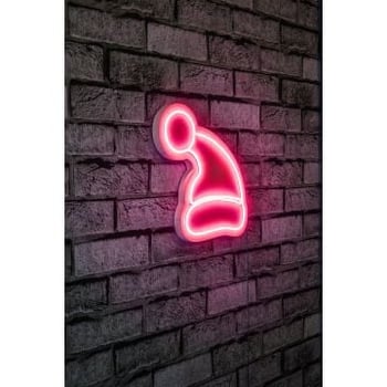 Neonverlichting kerstmuts - Wallity reeks - Roze