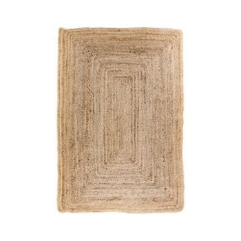 Natuurlijk gevlochten jute vloerkleed - Bombay | 60x90 cm