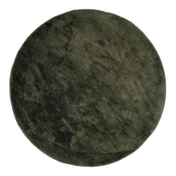 Groen Miami Rond Vloerkleed - 100% Polyester