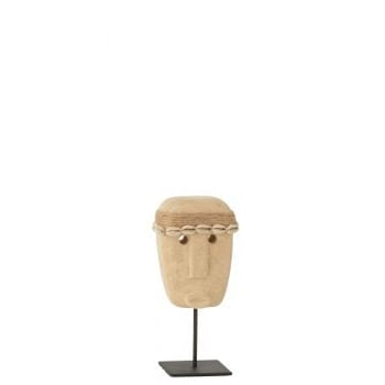 Standbeeld julien steen/schelp natuur small