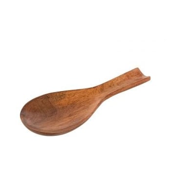 Lepel acacia hout donker naturel