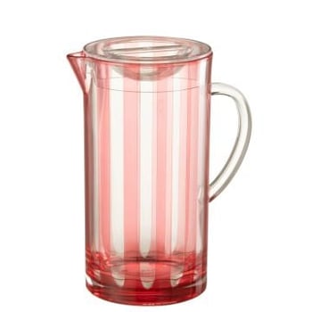 Werper melanie plastic rood