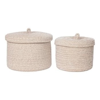 Mandenset Sebal - Beige / Katoen