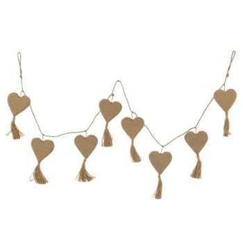 Slinger hart jute naturel